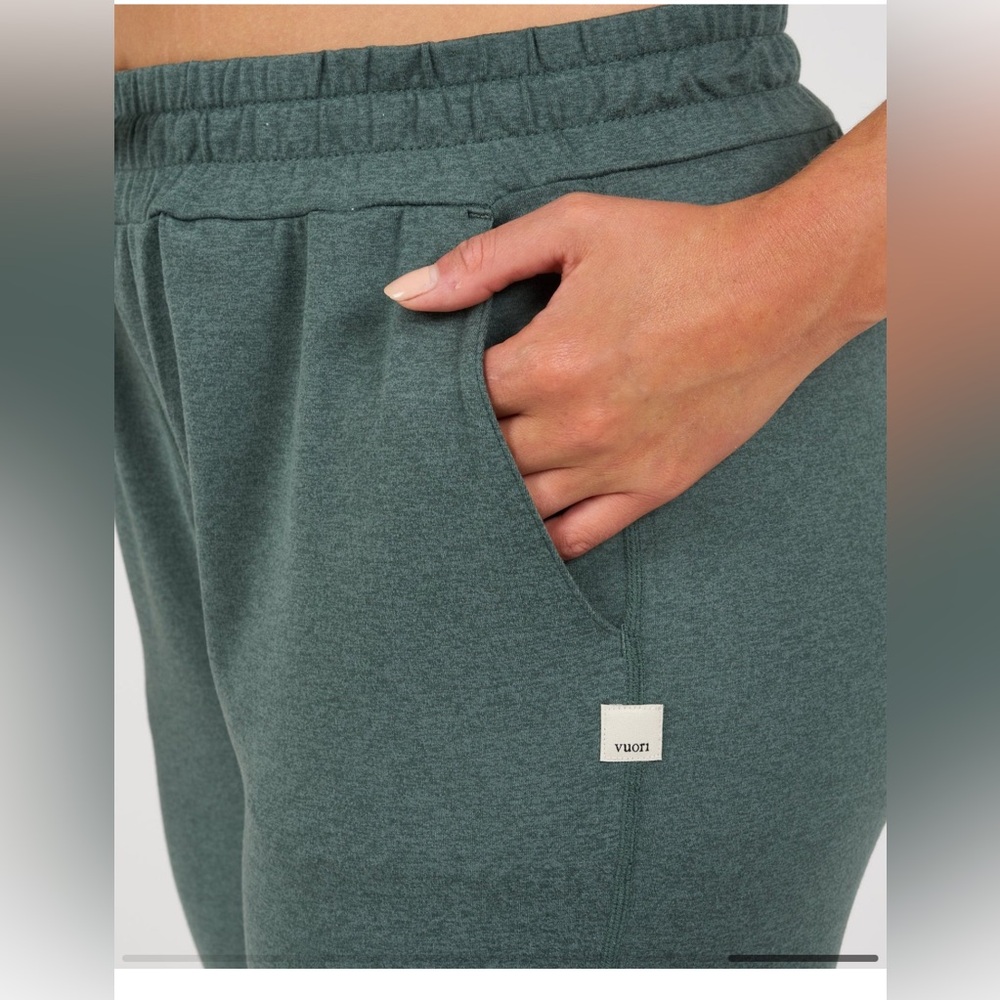 Vuori Dark Green Drawstring Joggers - Picture 5 of 12